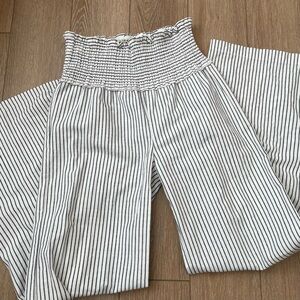 Love Tree Striped Wide Leg Pant